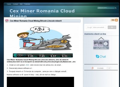 Cex Miner Romania Cloud Mining 