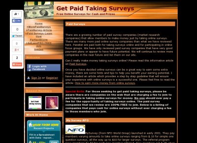 Get Paid Taking Surveys - Free Online Surveys For Cash