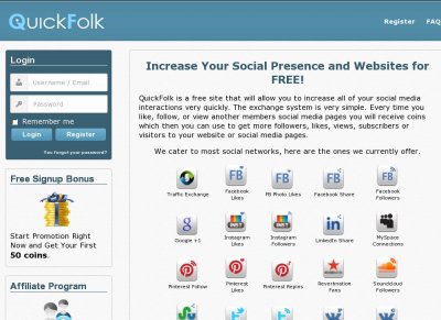 Increase Your Social Presence and Websites for FREE!